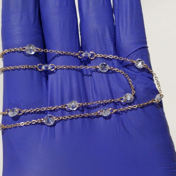 ✨ Maurices Gold-Tone Layered Dazzling Cubic Zirconia Necklace - Women's Jewelry - Picture 8 of 10